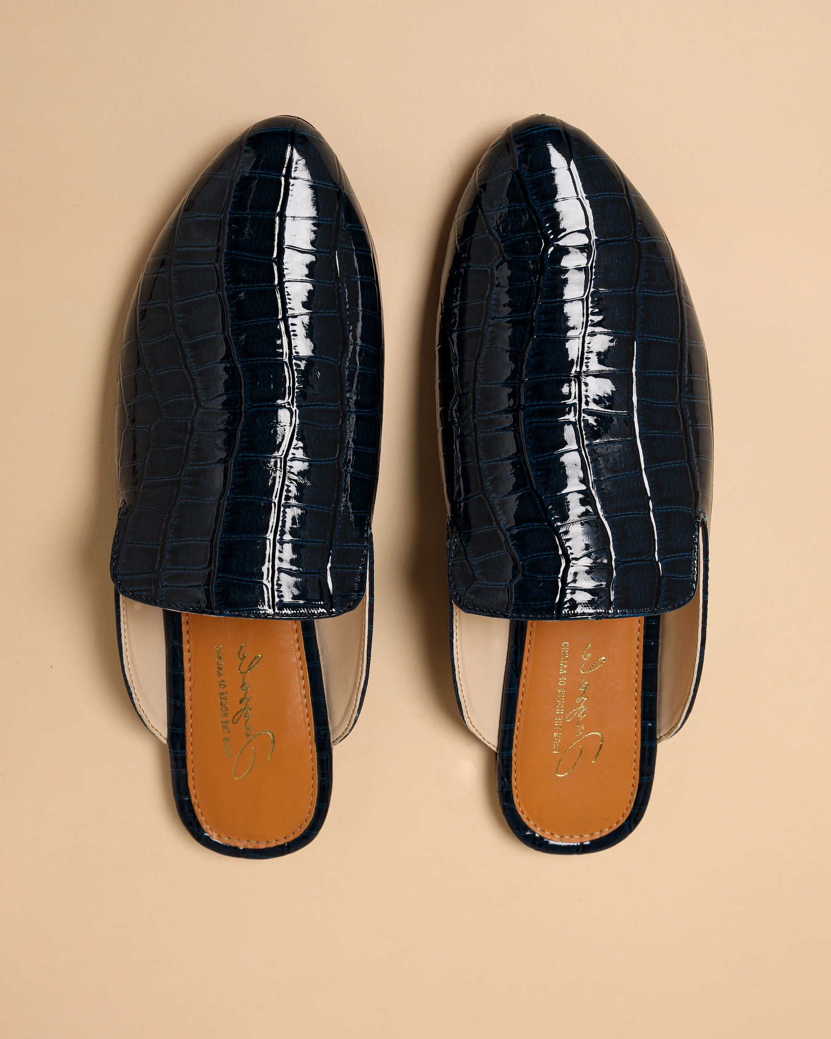 Meteorite Leather Mules - Image 8