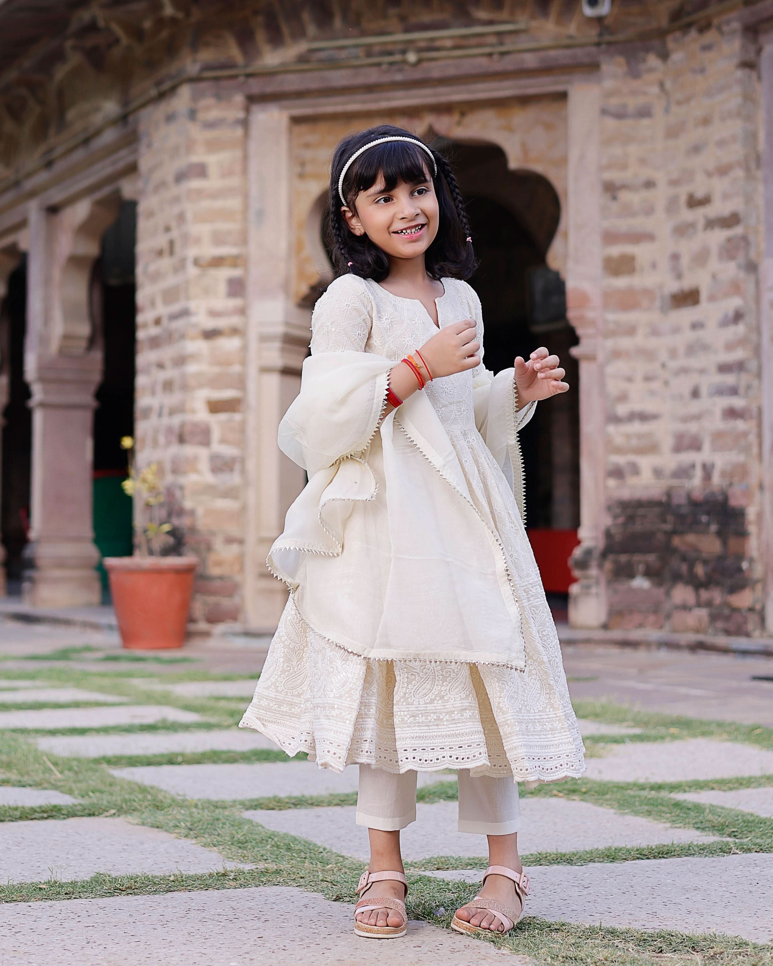 Molly Embroidered Cotton Suit Set - Image 2