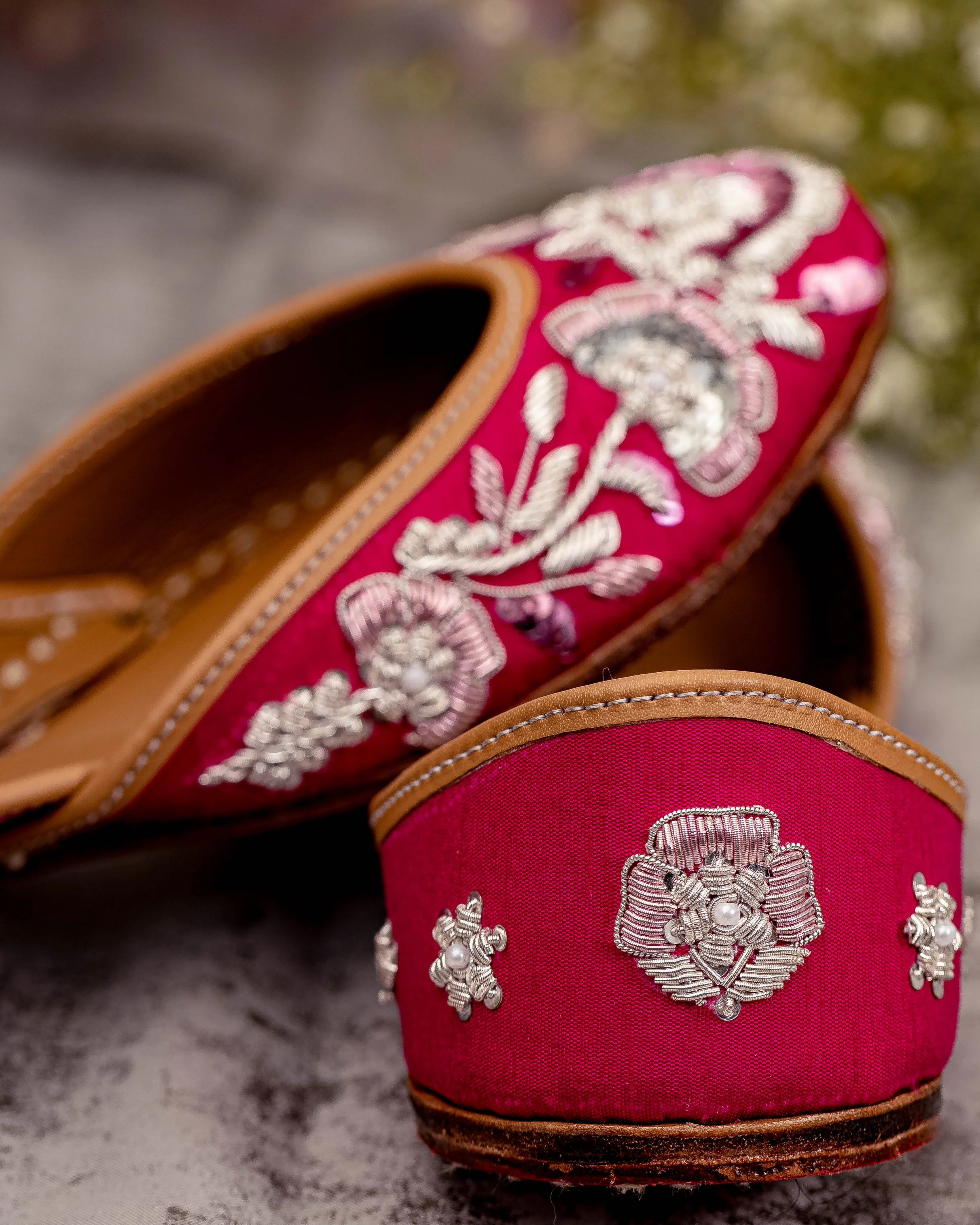 Mulberry Tart Handcrafted Jutti - Image 10