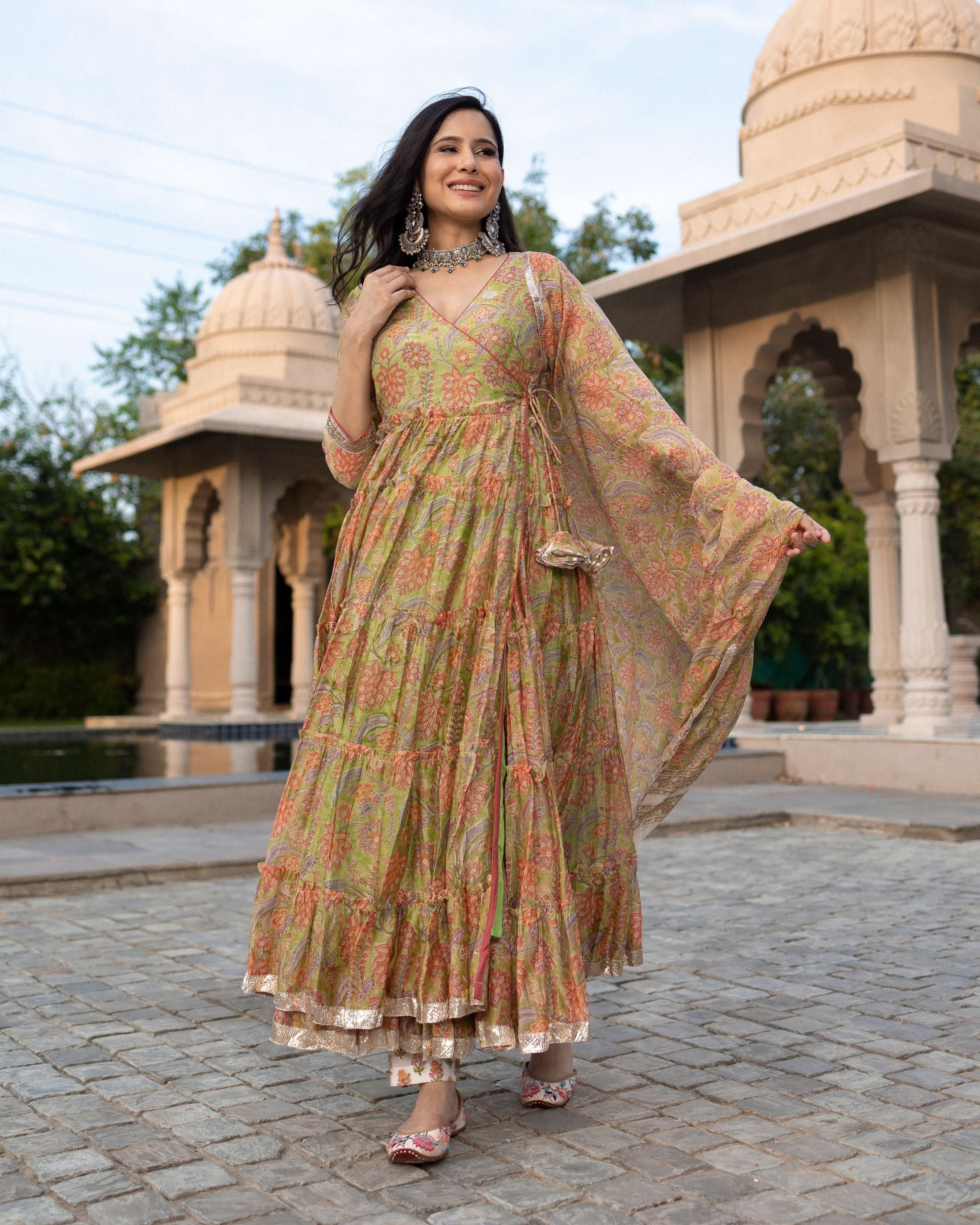 Mumal Chanderi Gotapatti Suit Set - Image 5