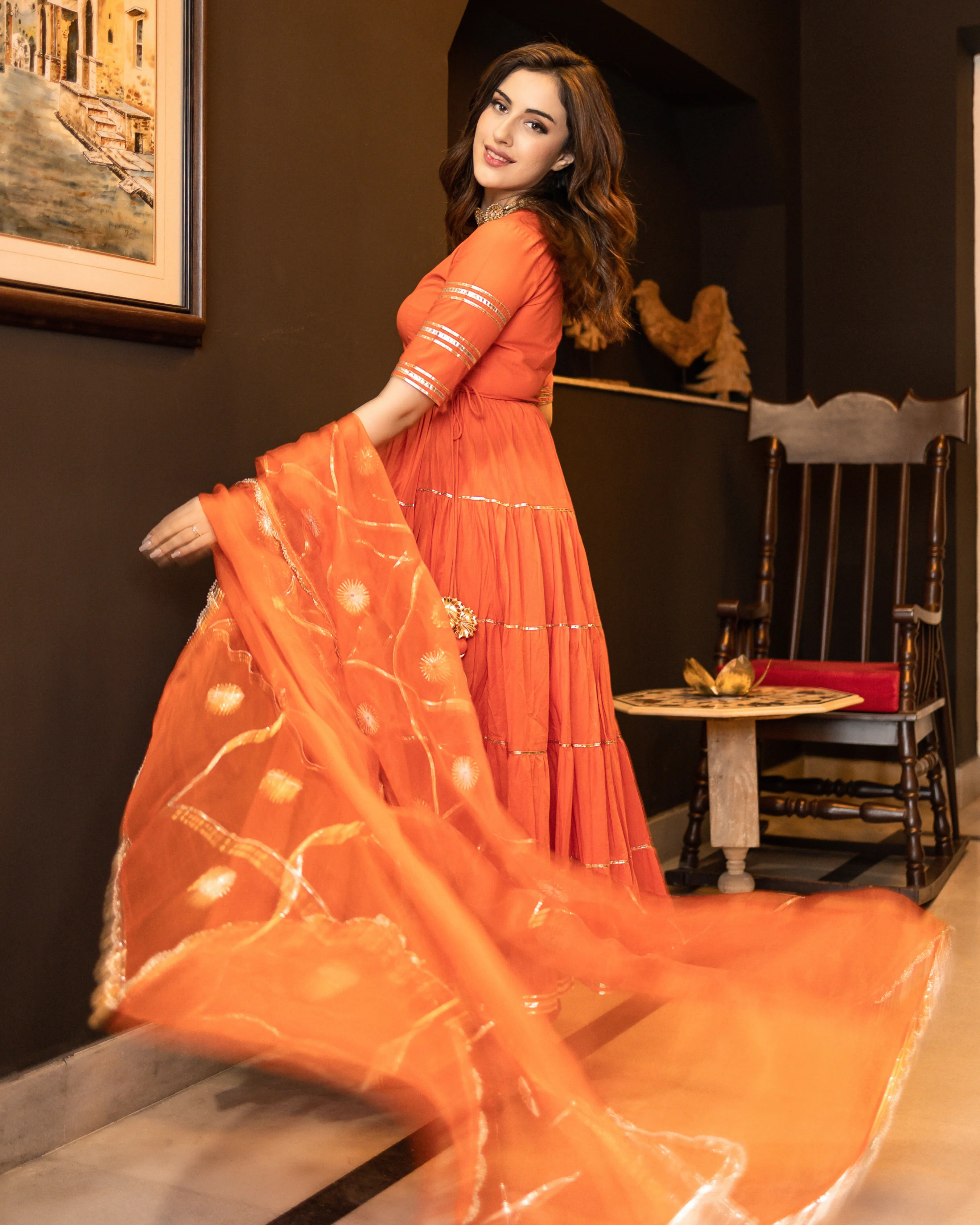 Neria Gotapatti Tier Suit Set - Image 8