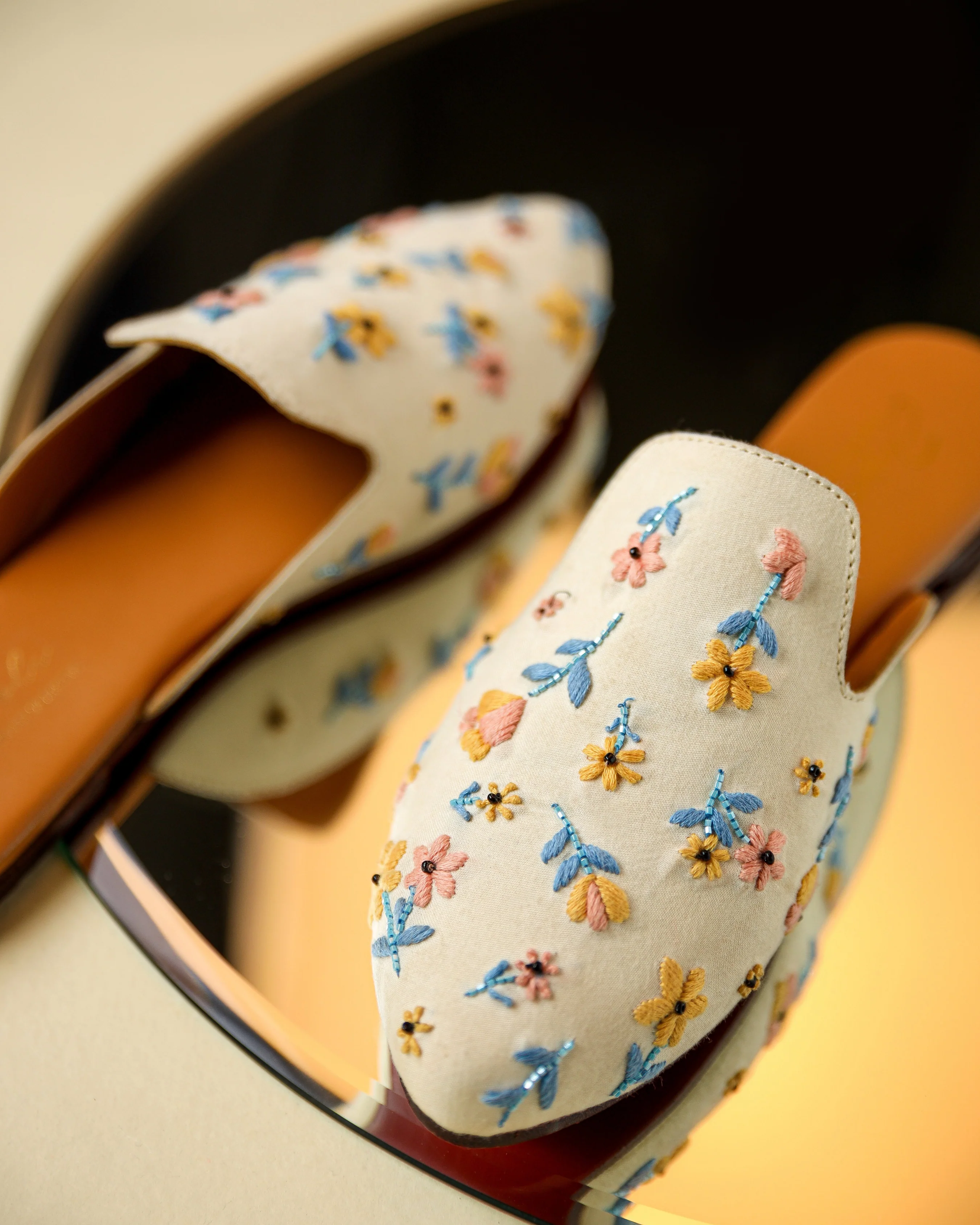 Peachy Keen Handcrafted Mules - Image 3
