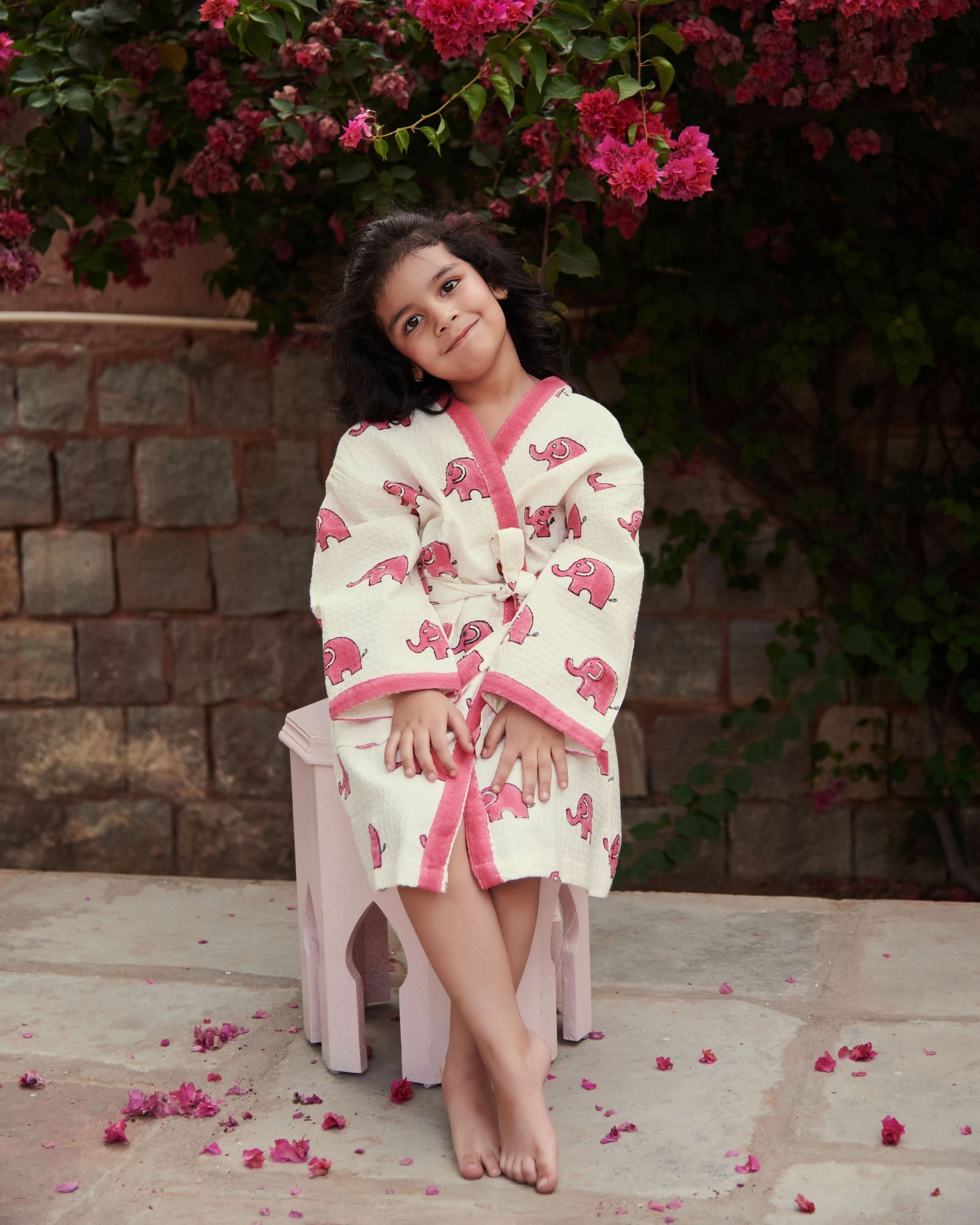 Pinkster Cotton Bathrobe - Image 2