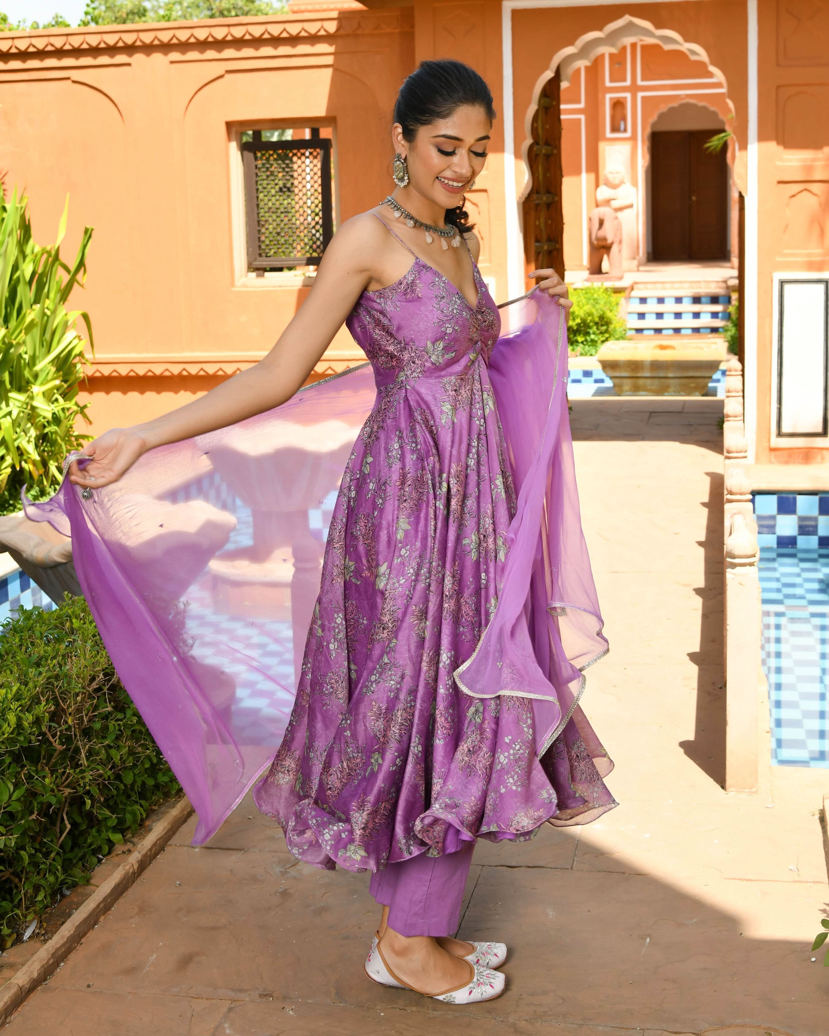 Prisha Chanderi Suit Set - Image 5