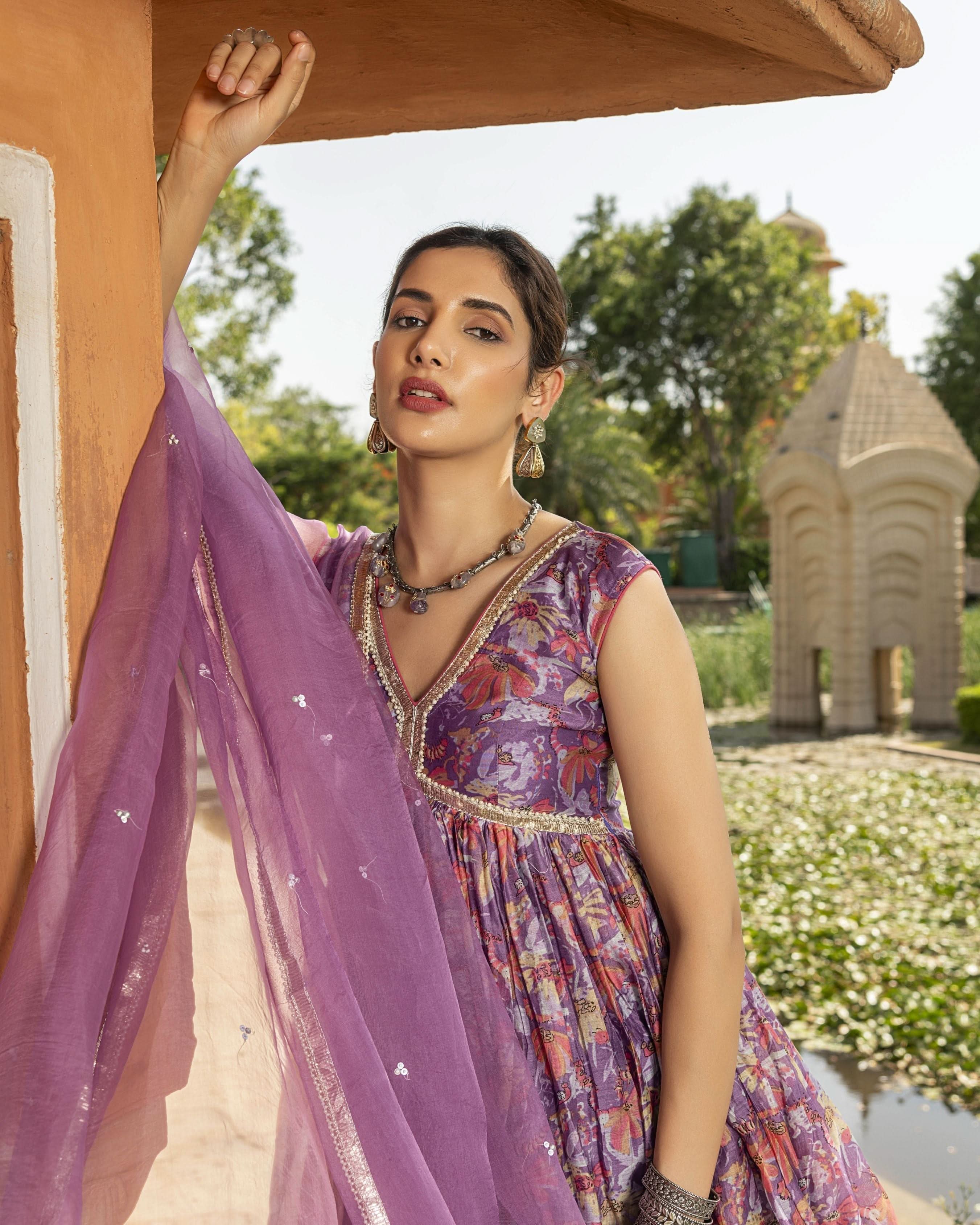 Rasya Chanderi Sharara Set - Image 5