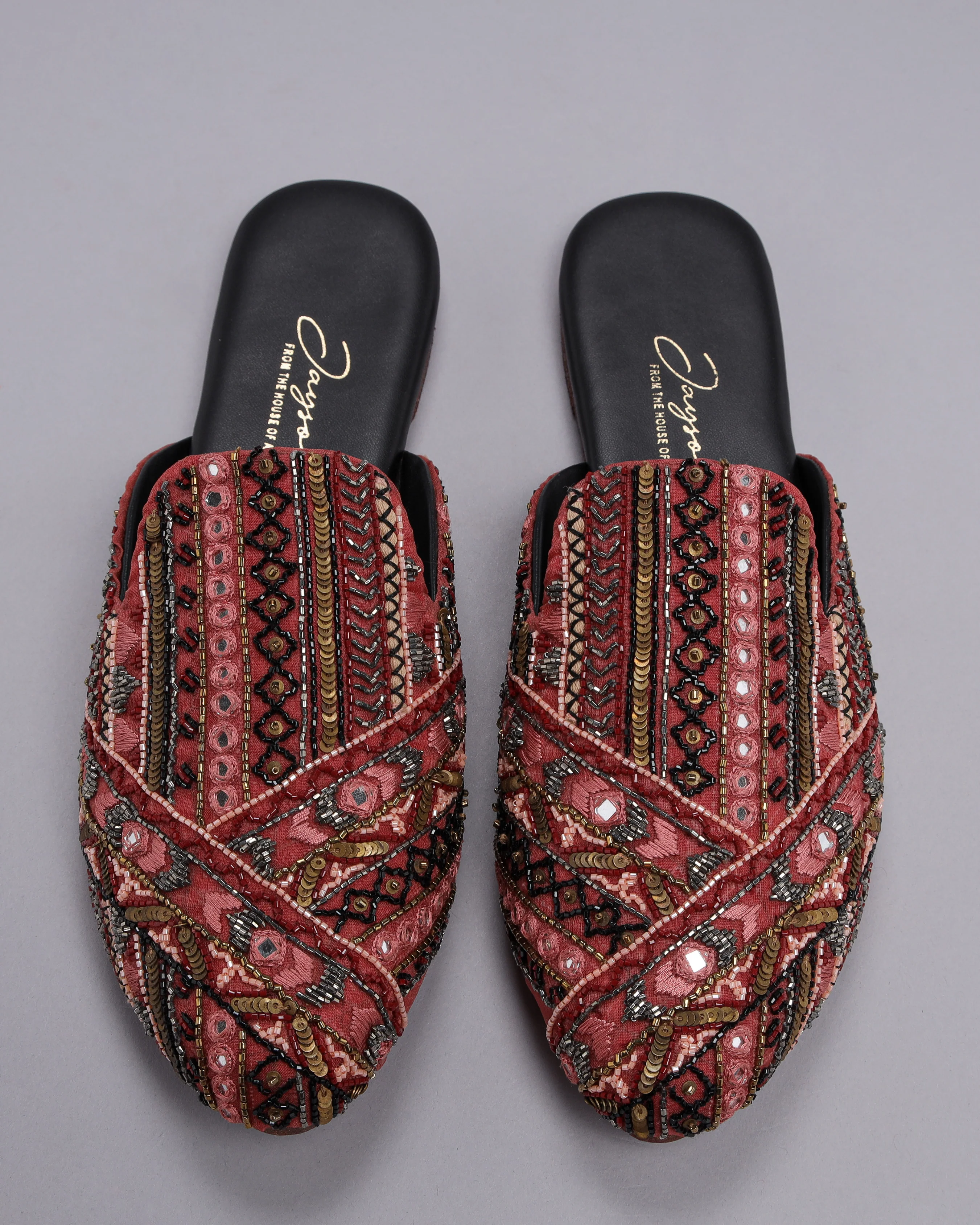 Red Glacier Handcrafted Mule - Image 3