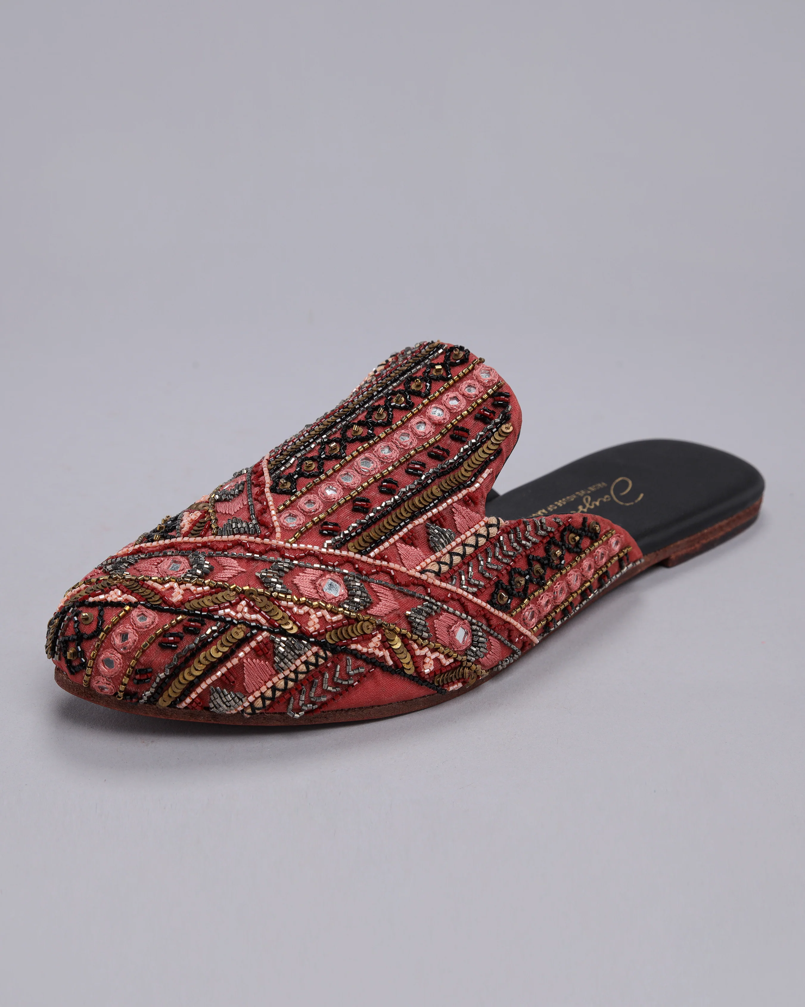 Red Glacier Handcrafted Mule - Image 4