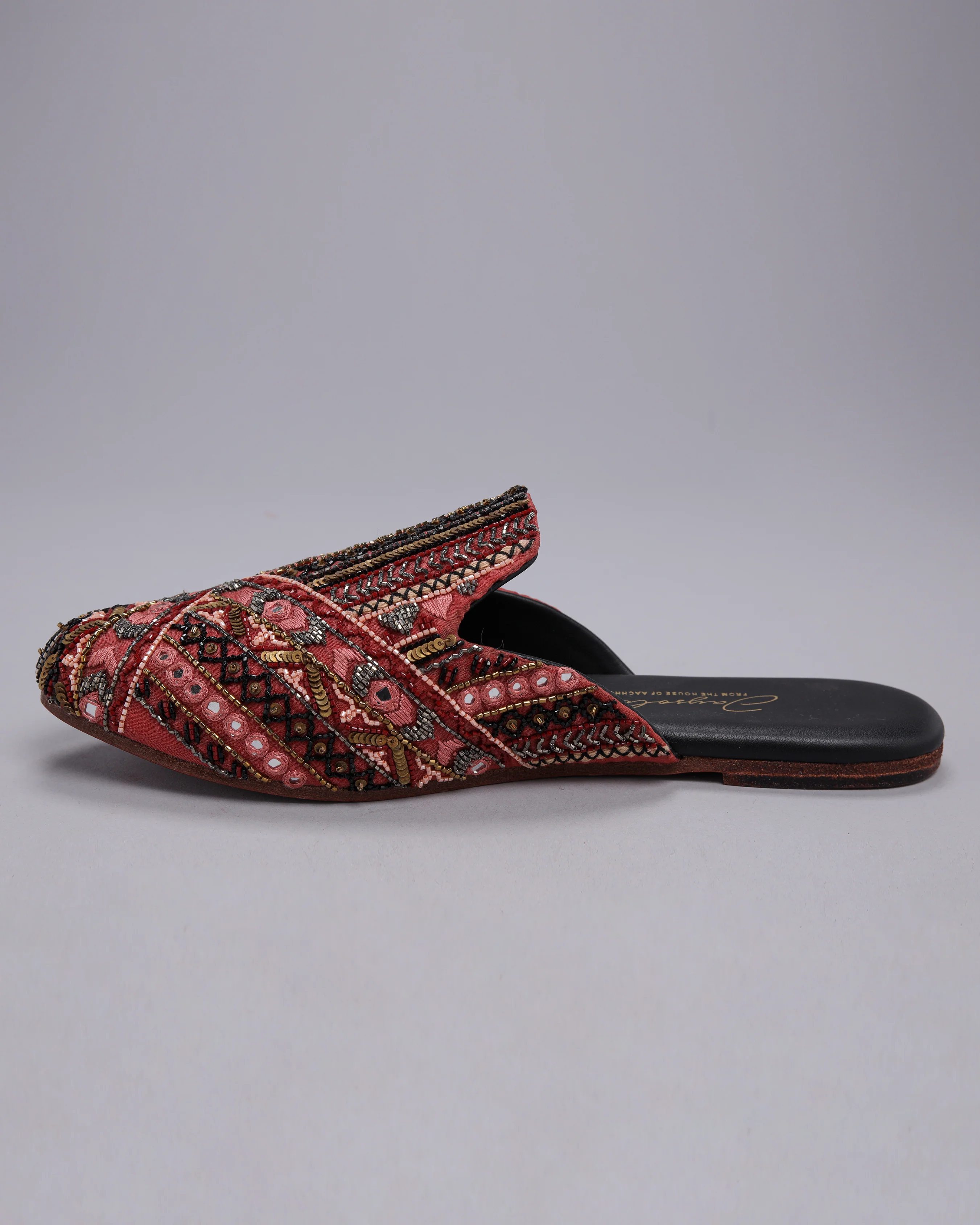 Red Glacier Handcrafted Mule - Image 5