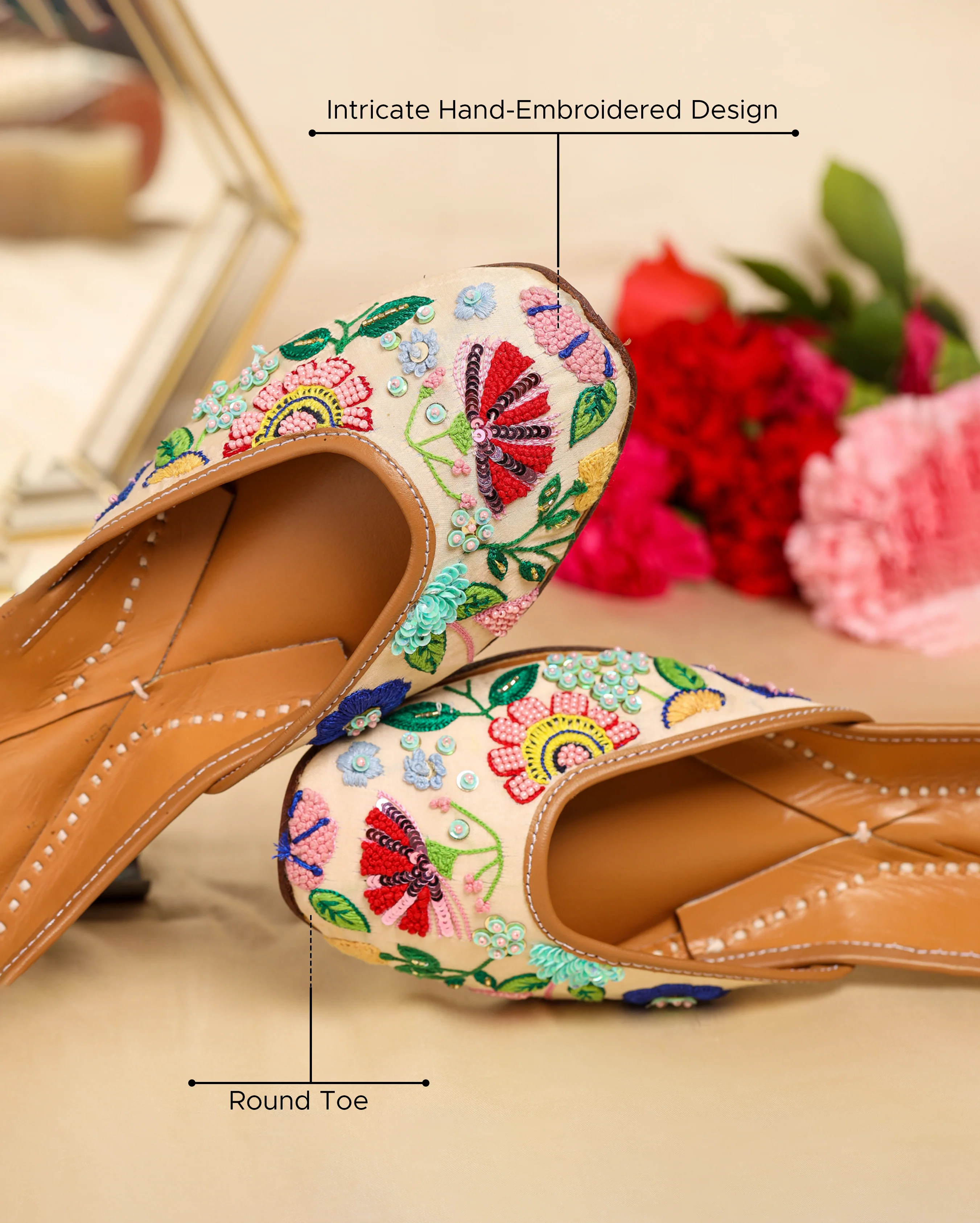 Salsa Rosa Handcrafted Jutti - Image 2