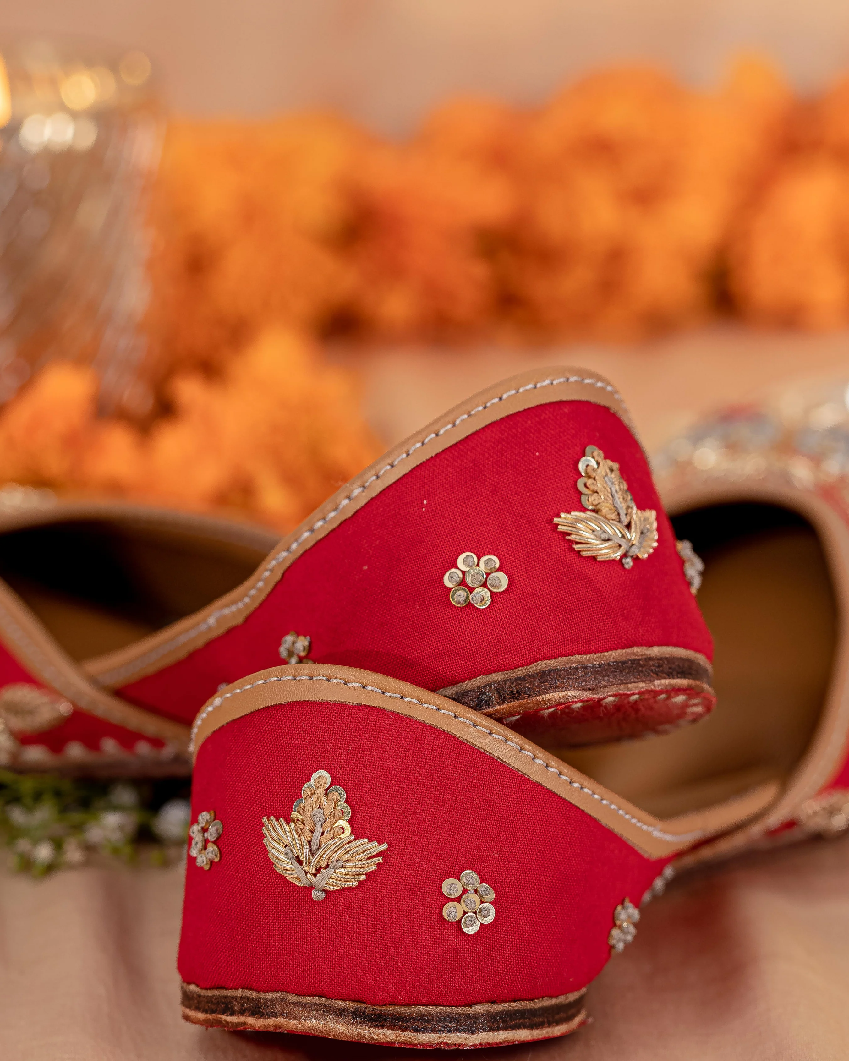 Scarlet Truffle Handcrafted Jutti - Image 6