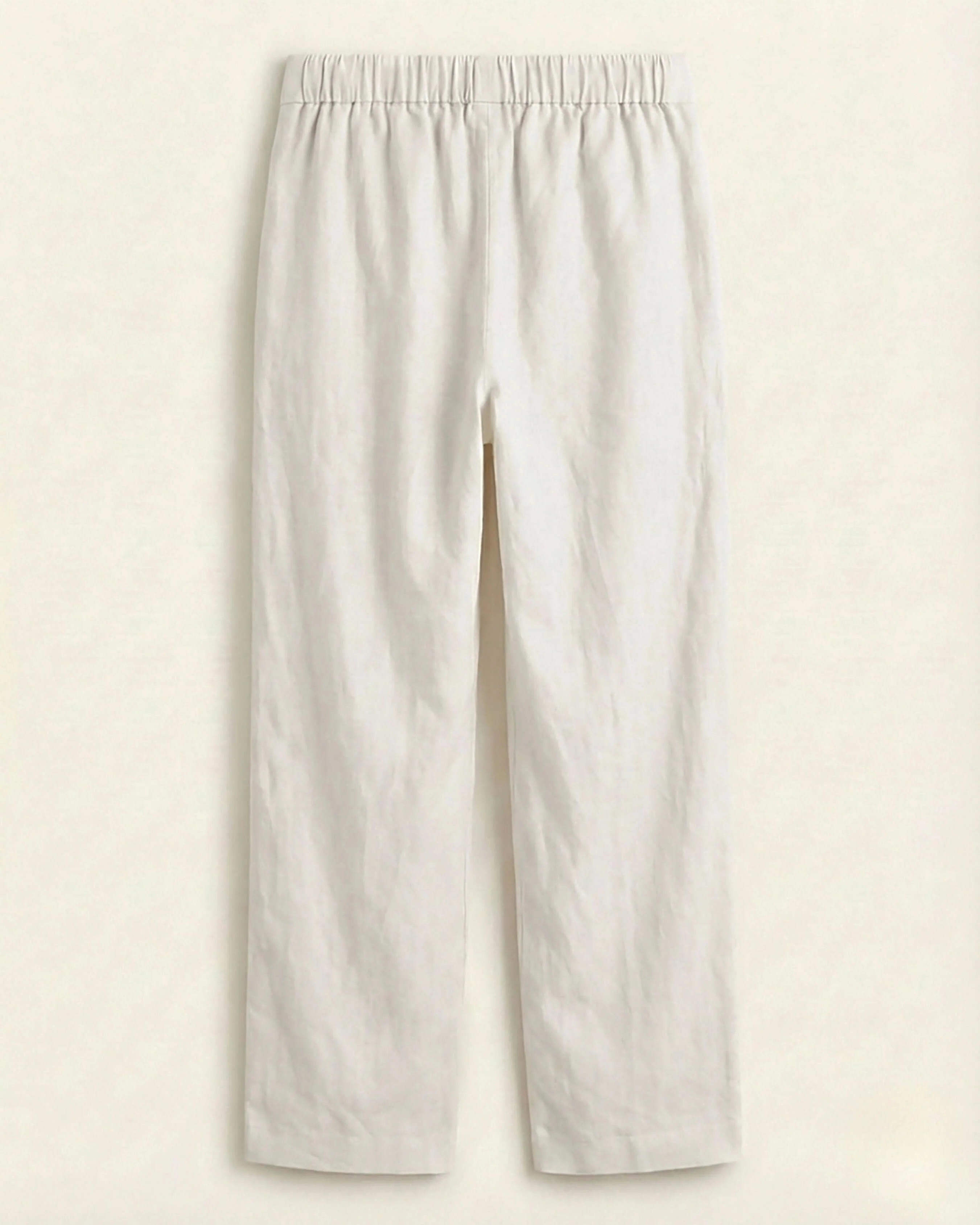 Sharika White Cotton Straight Pants - Image 6
