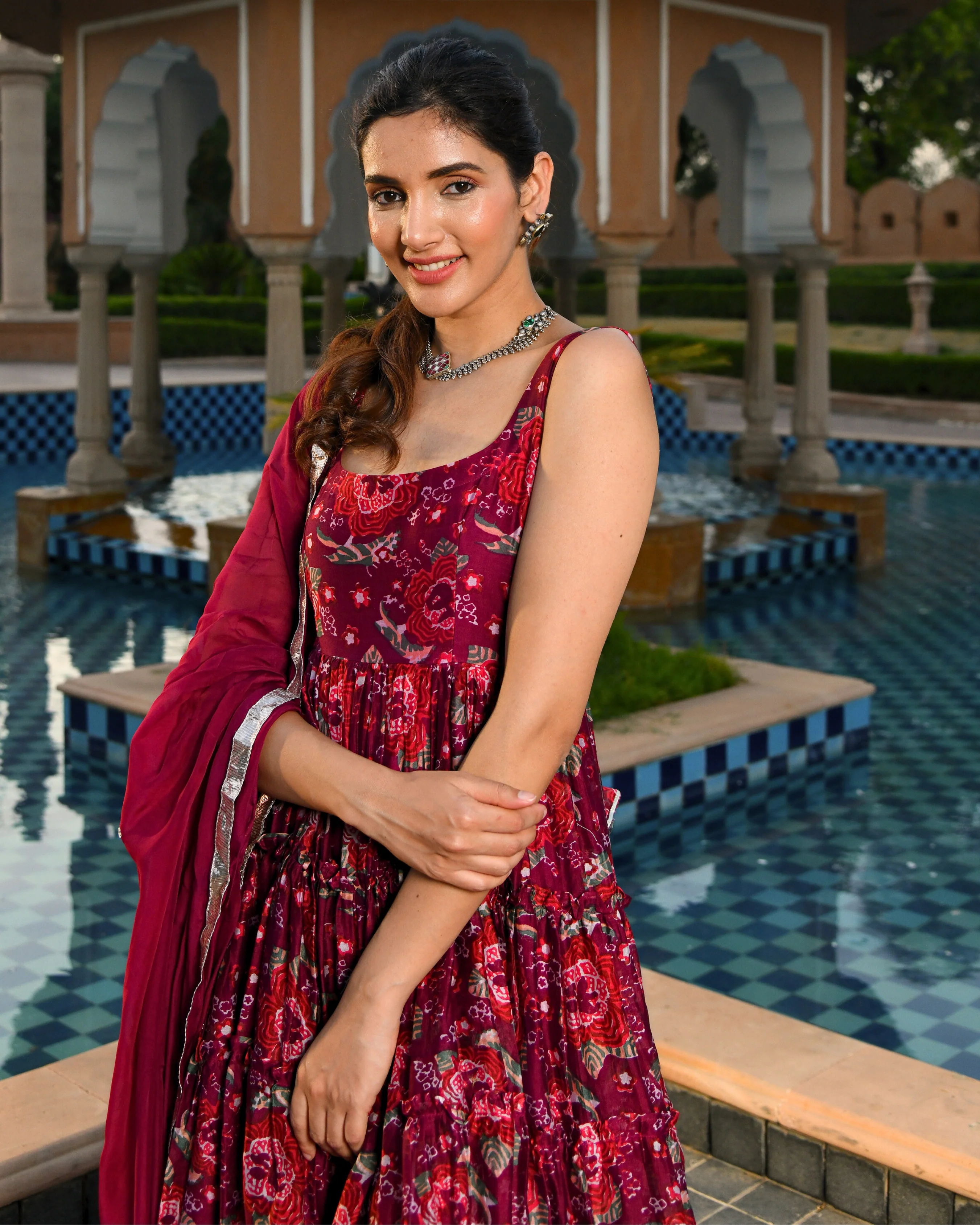 Siya Chanderi Suit Set - Image 4