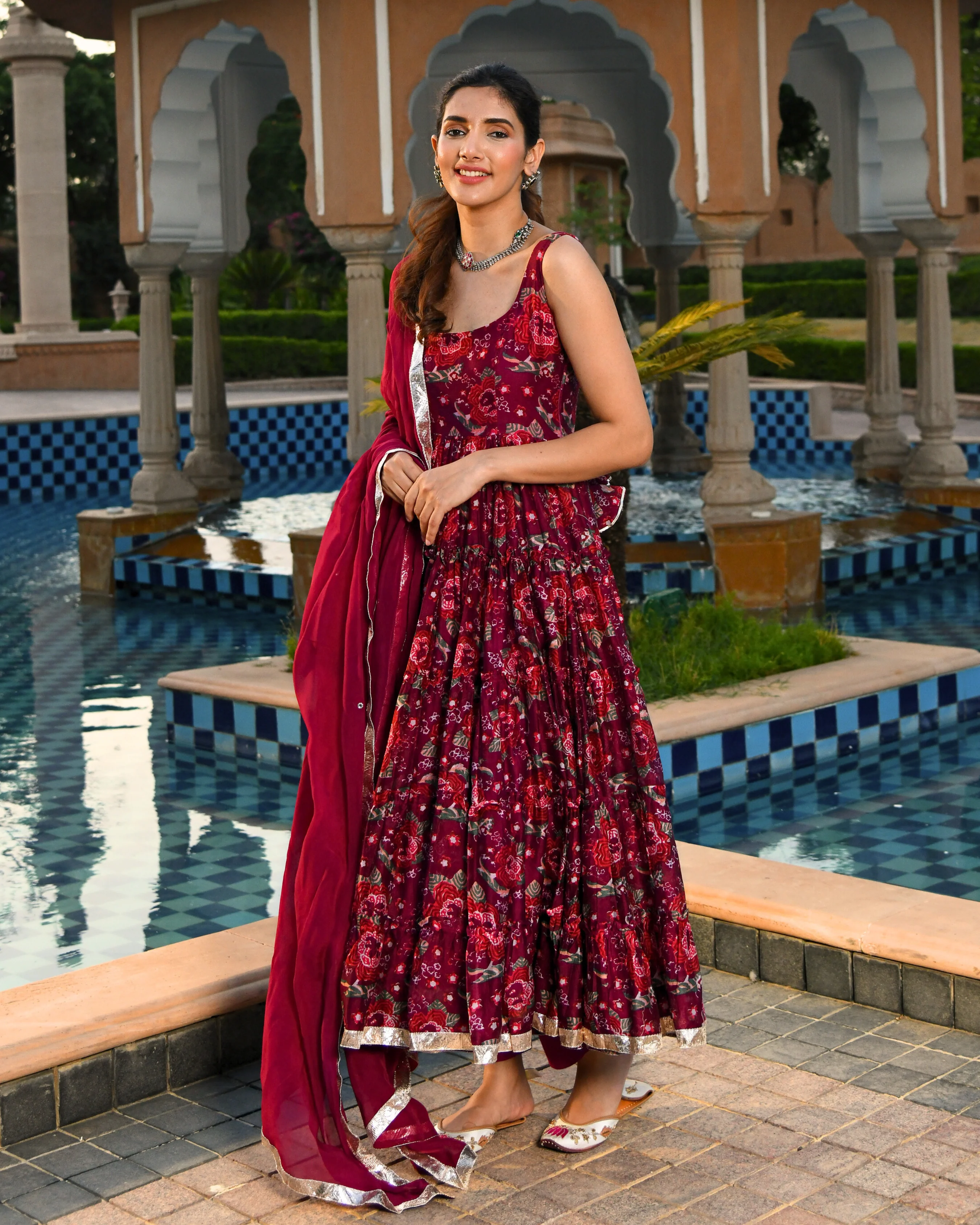 Siya Chanderi Suit Set - Image 5