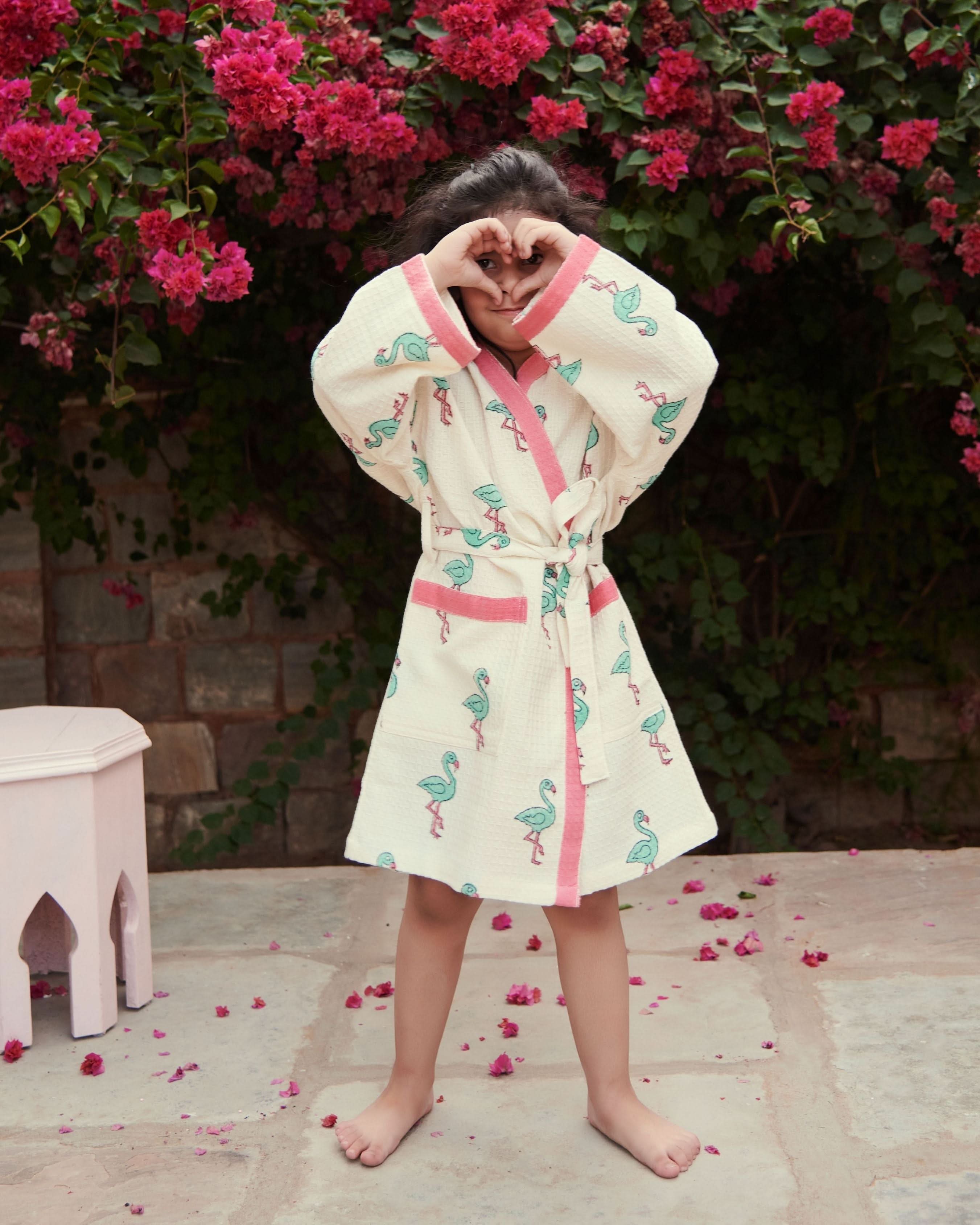 Starfish Cotton Bathrobe - Image 2
