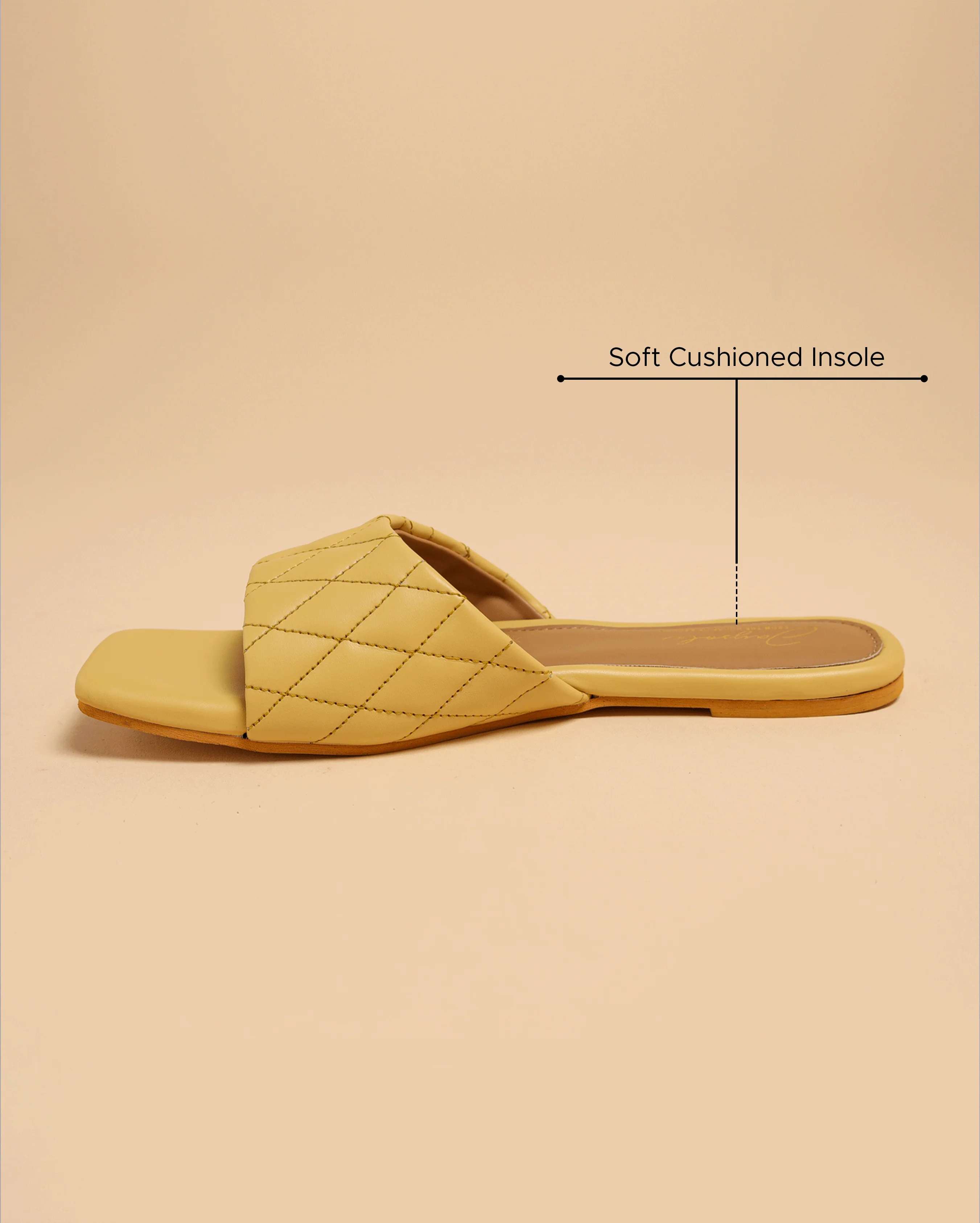 Summer Melon Quilted Slides - Image 4
