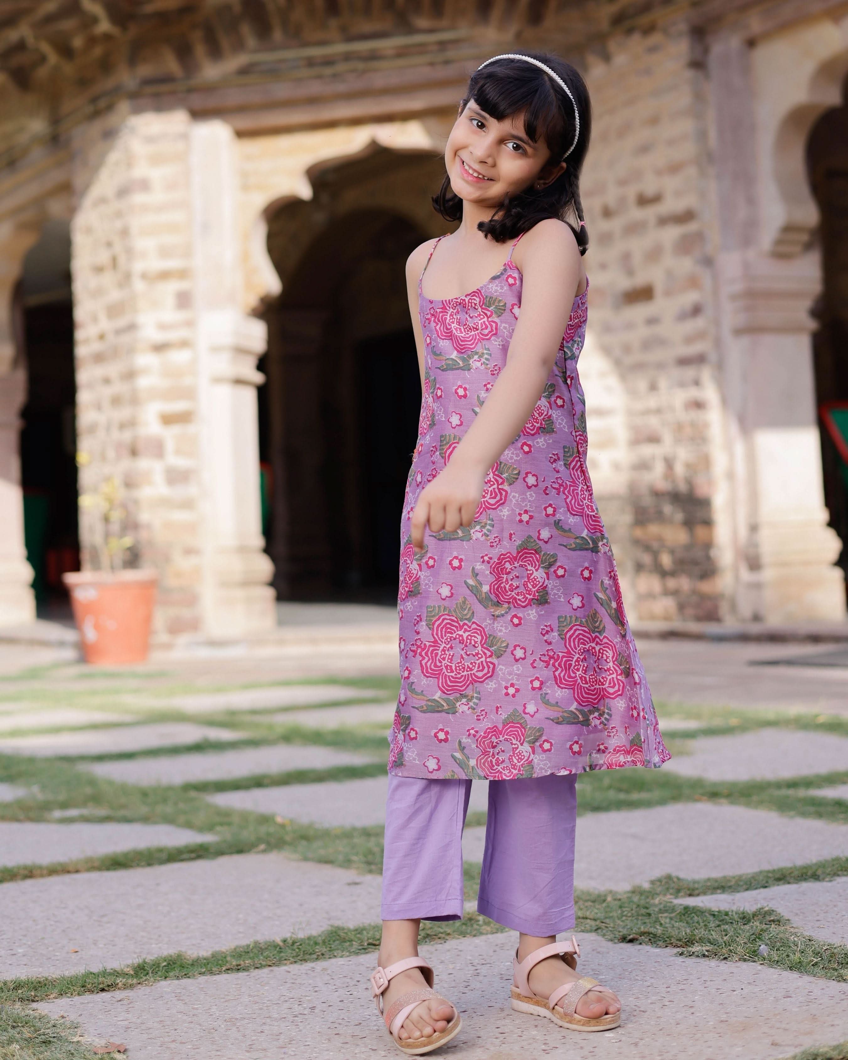 Ula Chanderi Kurta Set - Image 3