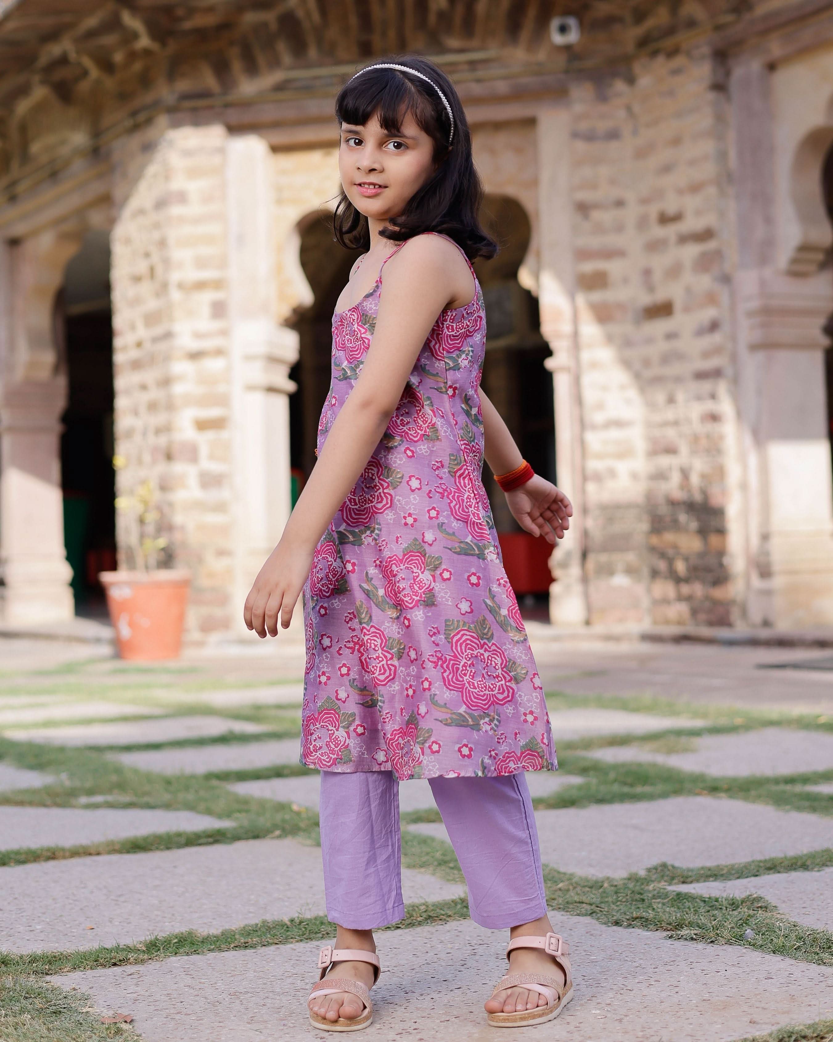 Ula Chanderi Kurta Set - Image 6