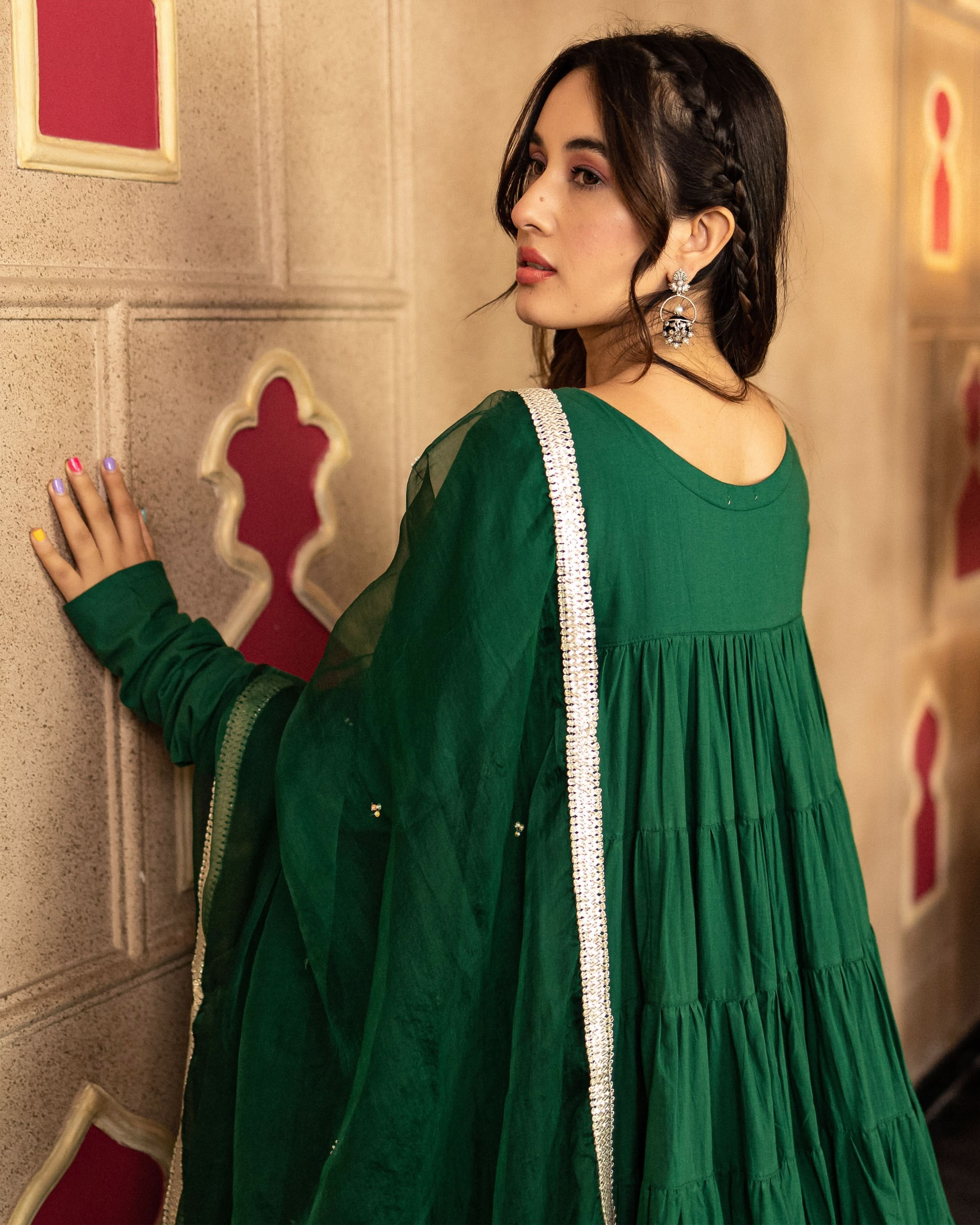 Vasanti Handpainted Suit Set - Image 3