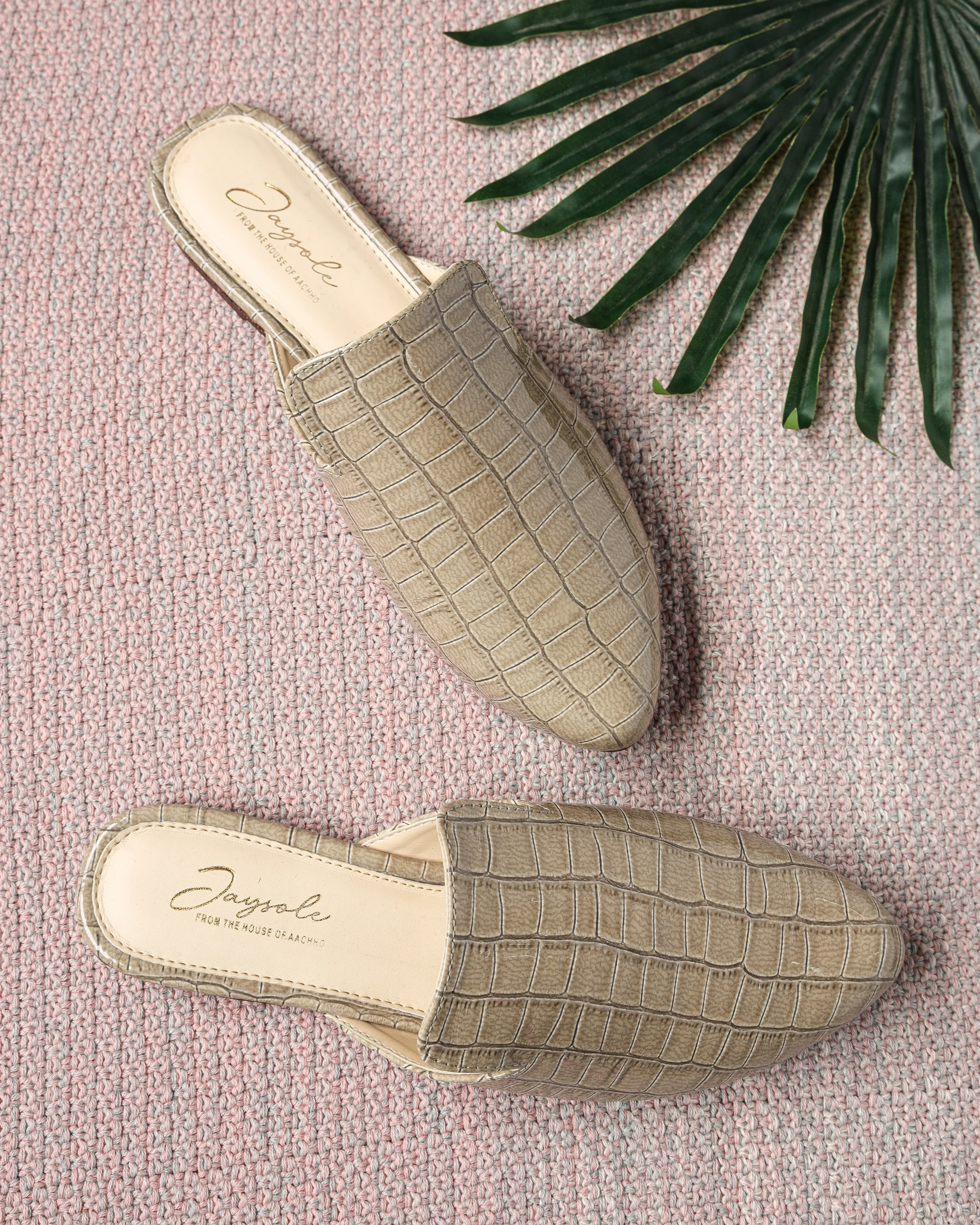 Wind Chimes Leather Mules - Image 3